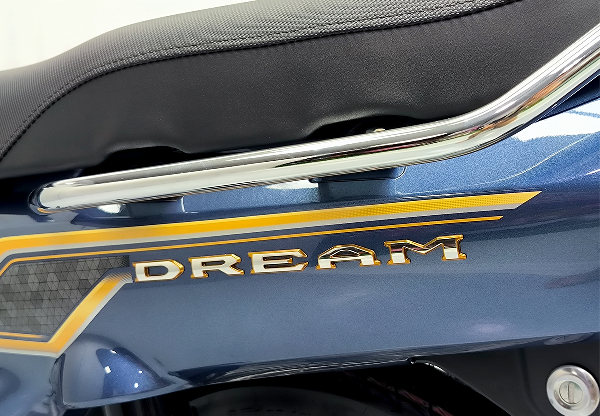 Tem Dream Honda Dream 125 2024 xanh đá